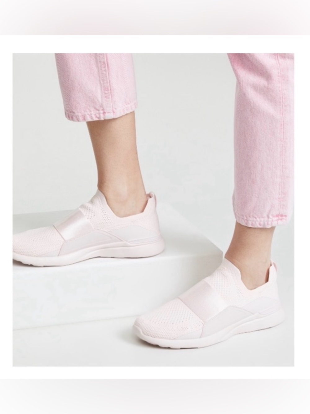 APL Women's Slip-On Techloom Bliss Sneakers - Light Pink
